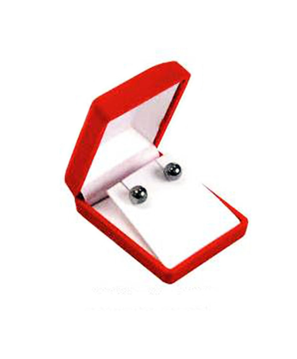 Velour Pendant/Earring Box