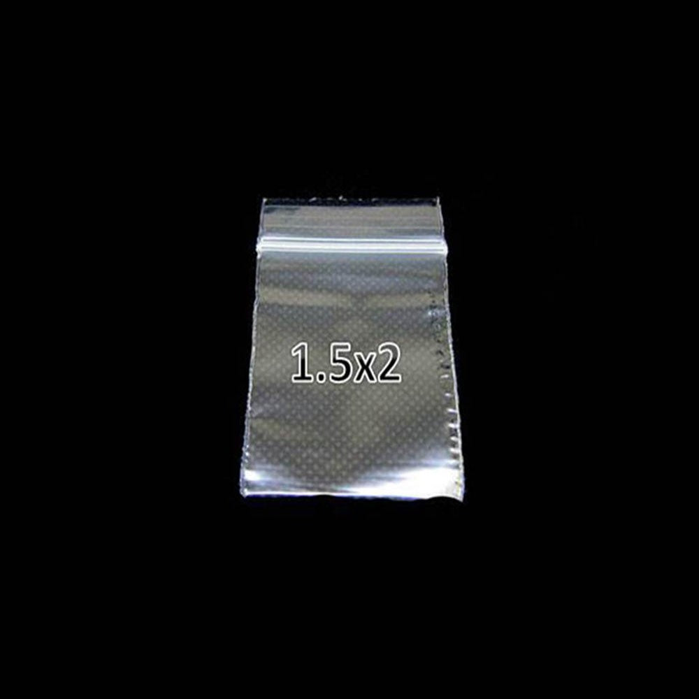 Plastic Slide-lock Bag 1.5X2 Clear