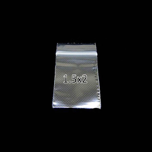Plastic Slide-lock Bag 1.5X2 Clear