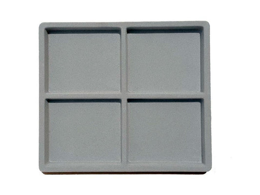 Flocked Half Size Tray Liners 4 Section