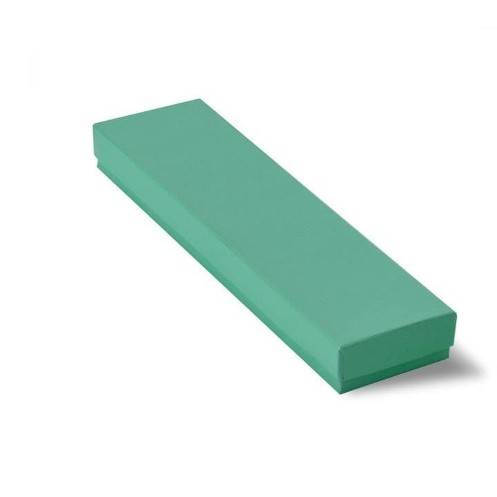 Teal Blue Cotton Filled Box(8" X 2" X 1")