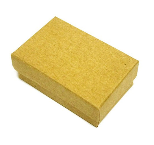 Kraft Cotton Filled Box(2 1/2" X 1 1/2" X 1")