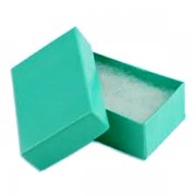 Teal Blue Cotton Filled Boxes