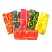 Assorted Chinese Silk Pouch Roll