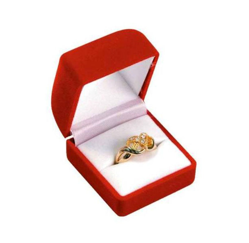 Velour Ring Box